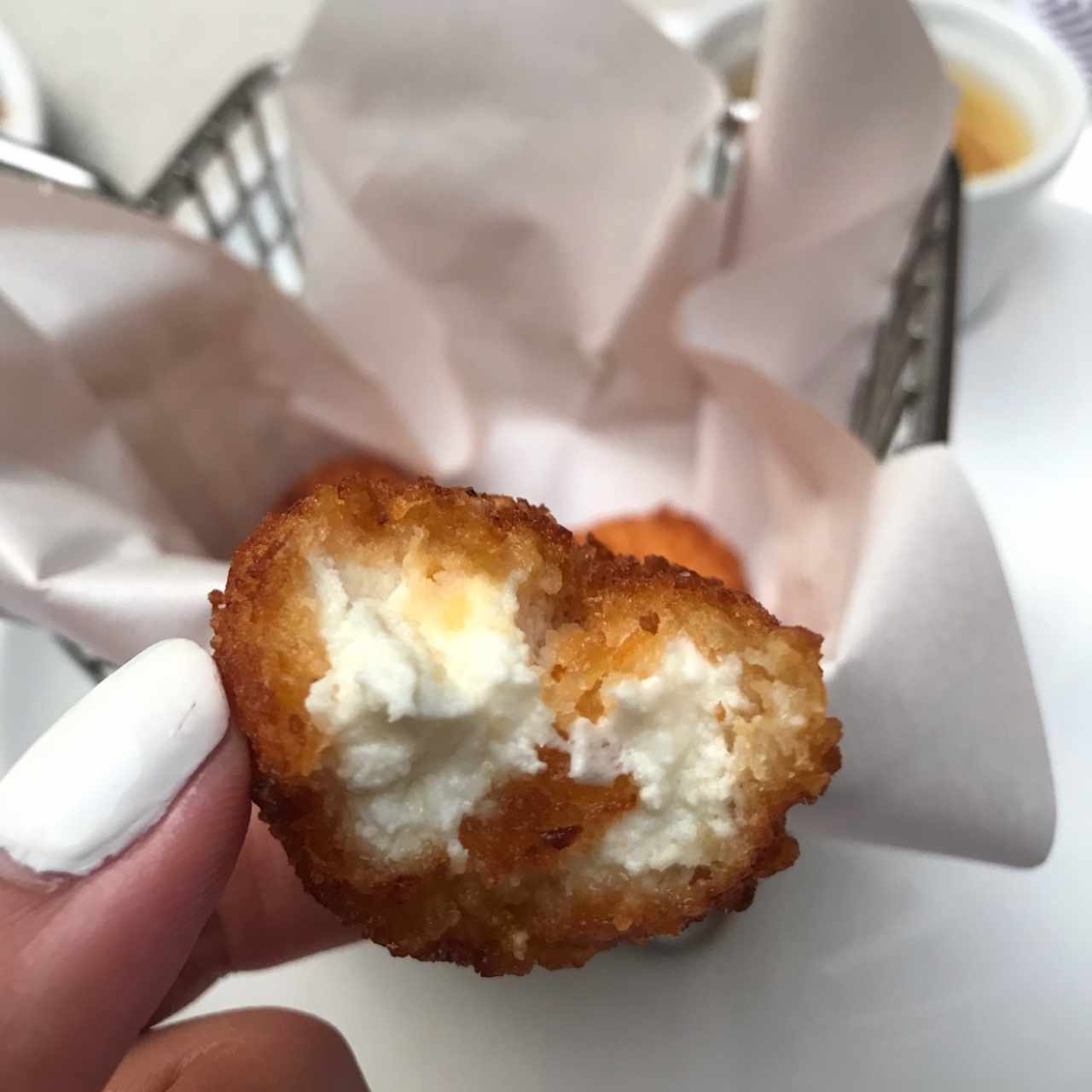 Croquetas de queso de cabra 