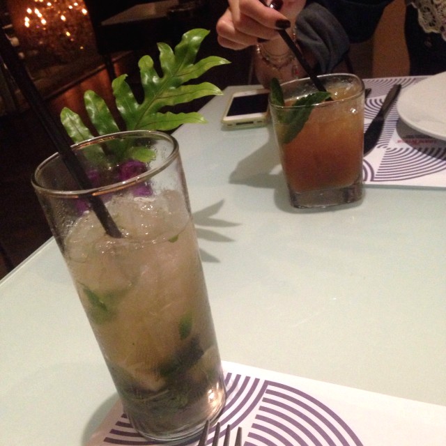 Tragos-dulce tentacion y mojito caraqueño