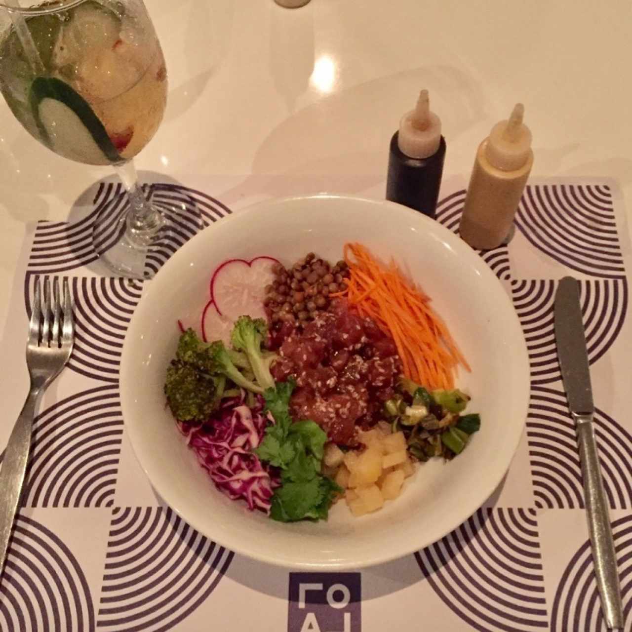 POKE BOWL de Atun y Quinoa