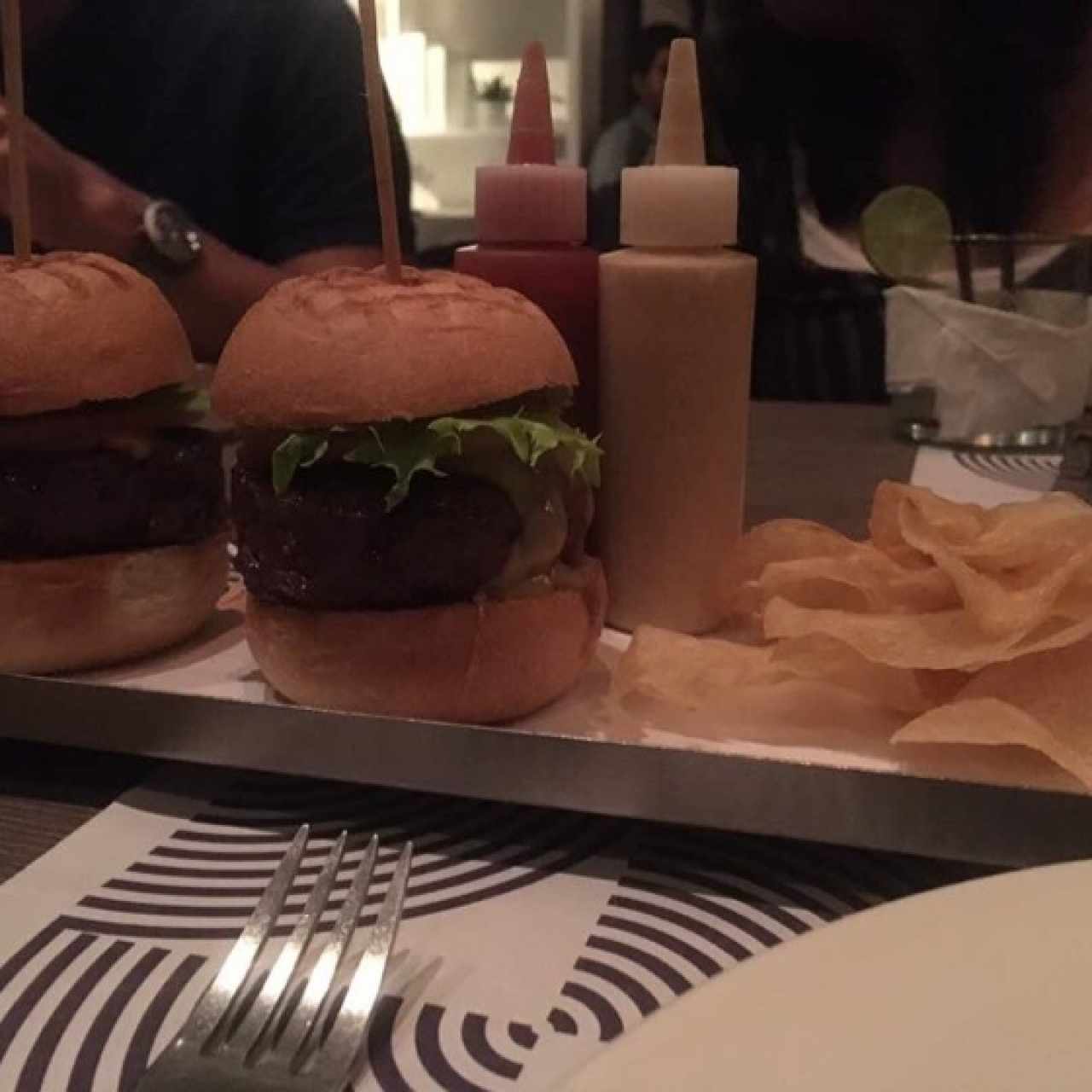 Mini hamburguesas