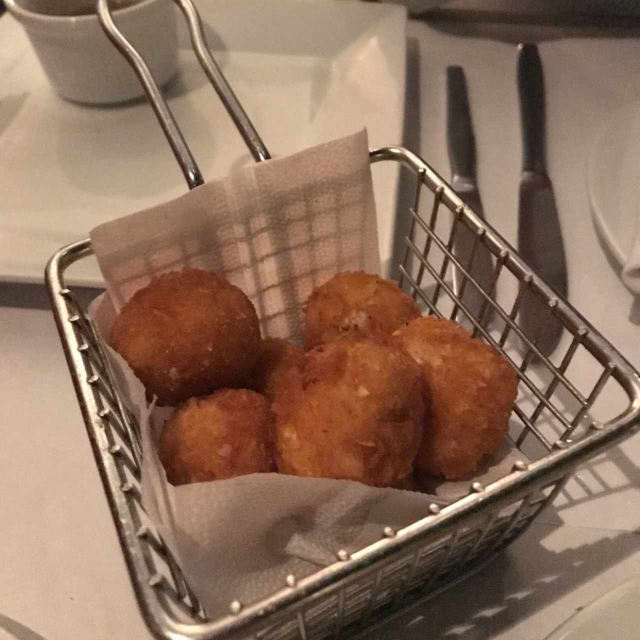 croquetas de queso de cabra