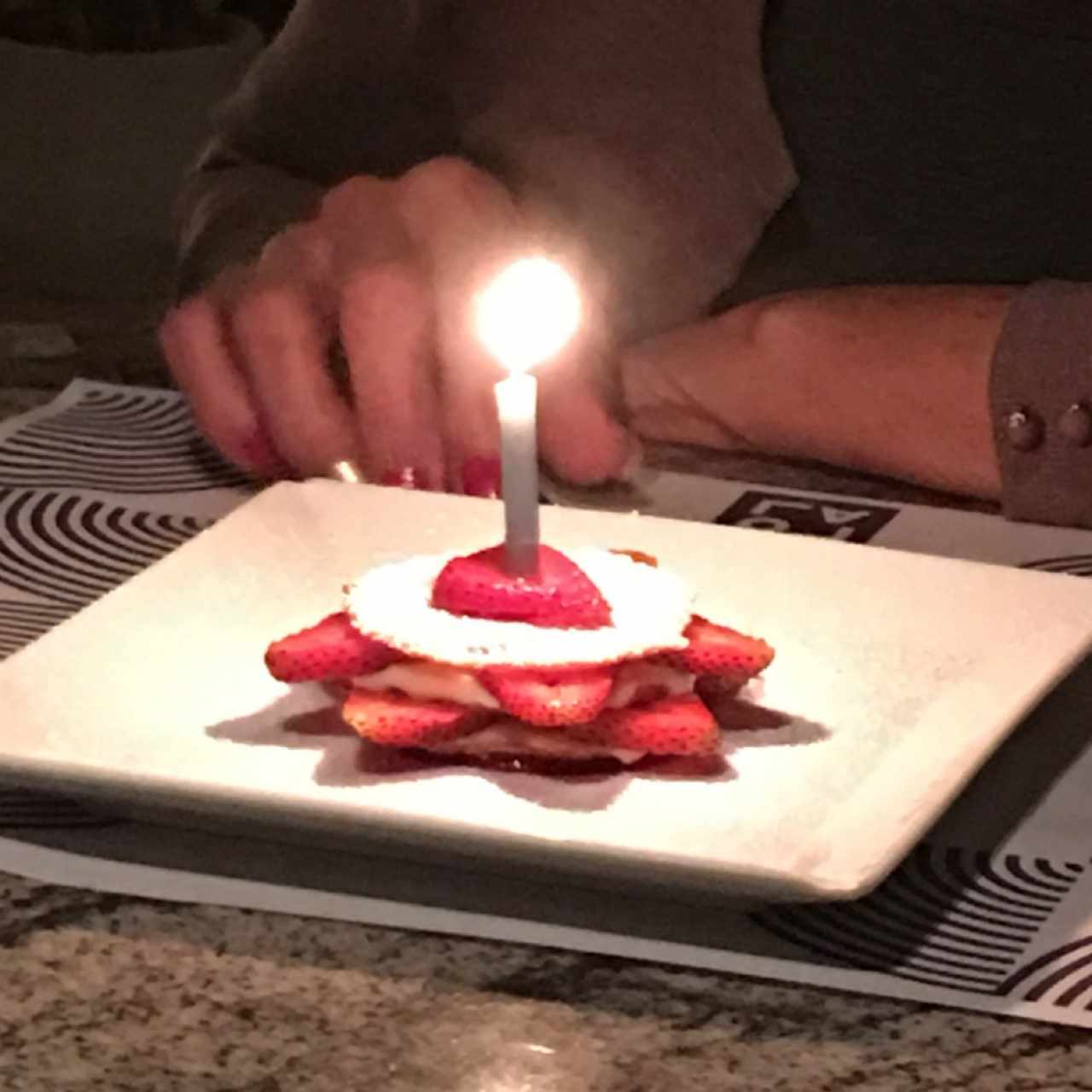 napoleon de fresas