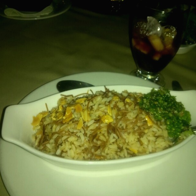 Arroz con Fideos y Almendras