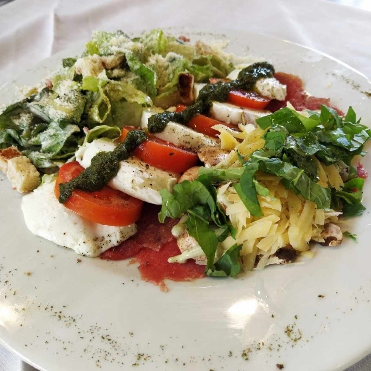 Trío de ensaladas