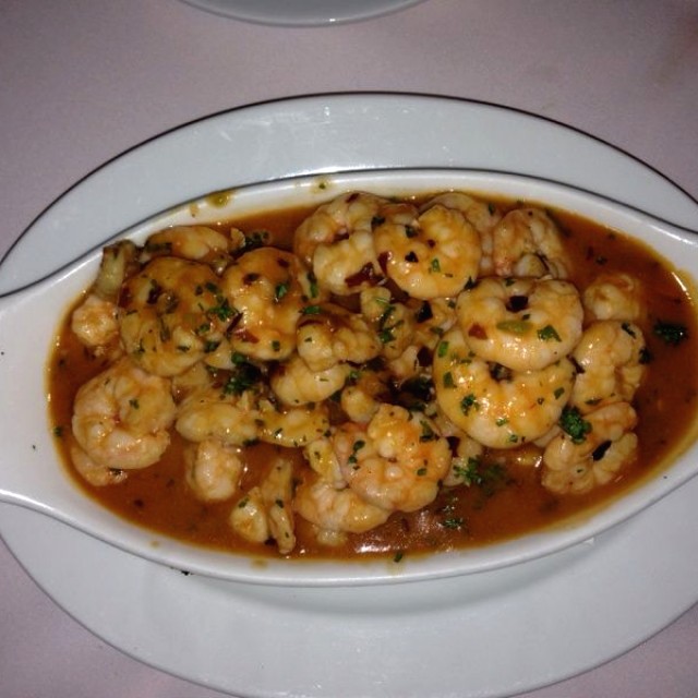 Entrada - Camarones enchilados 