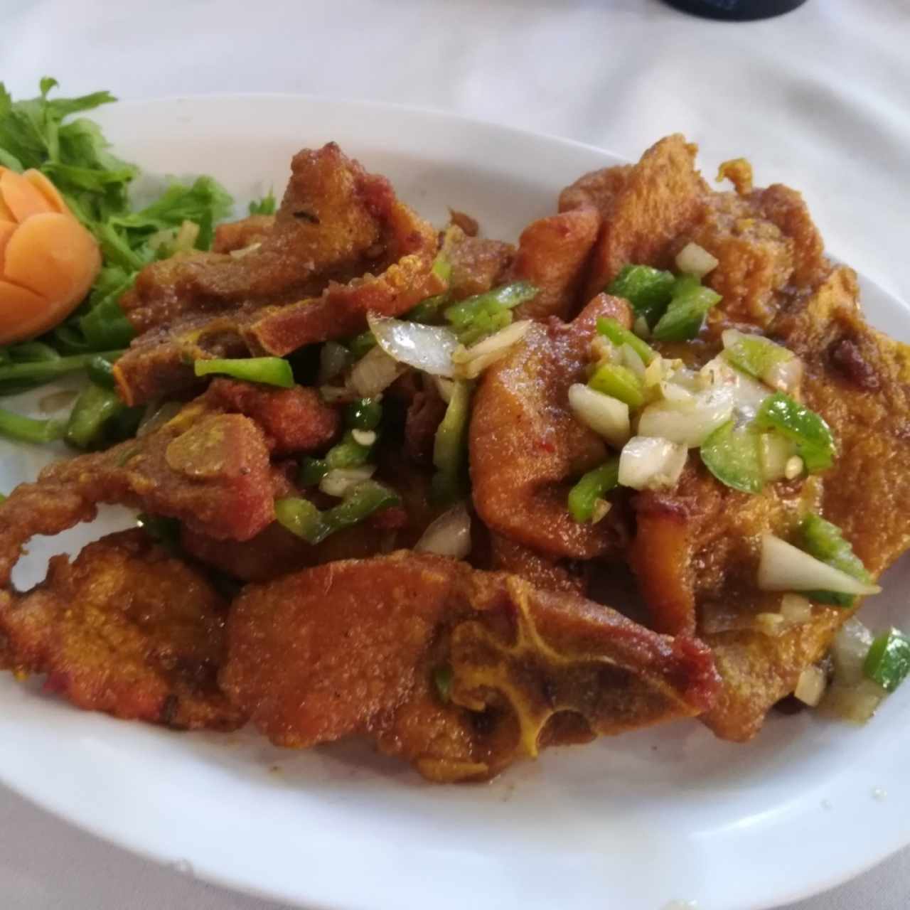 Costillitas con sal y pimienta. 