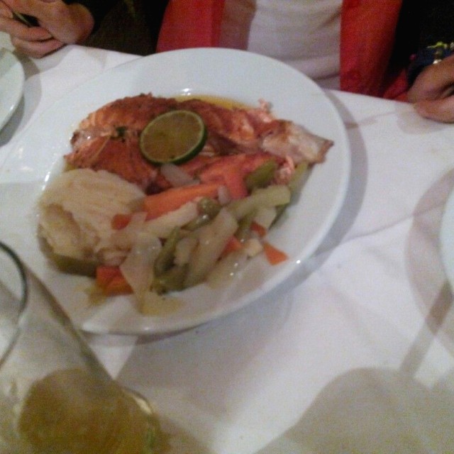 Salmon a la Menier
