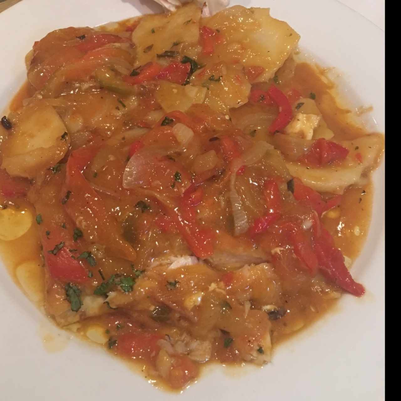 Mero al horno