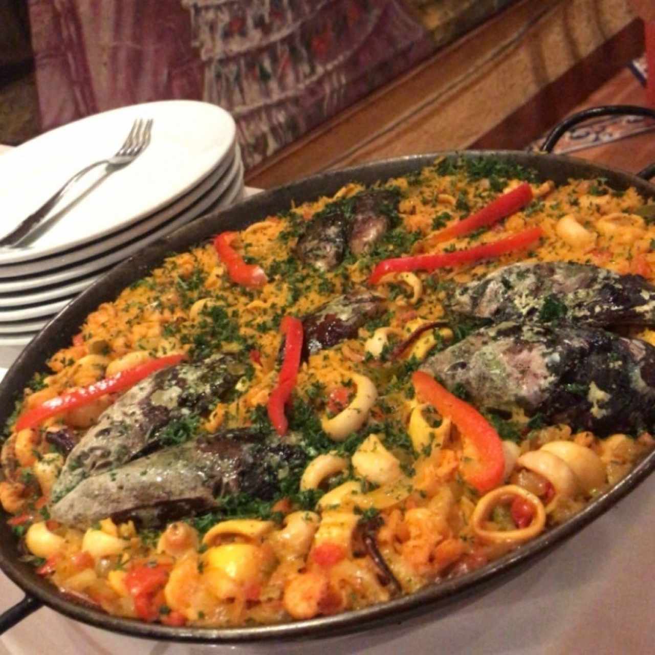 Arroz a la marinera 