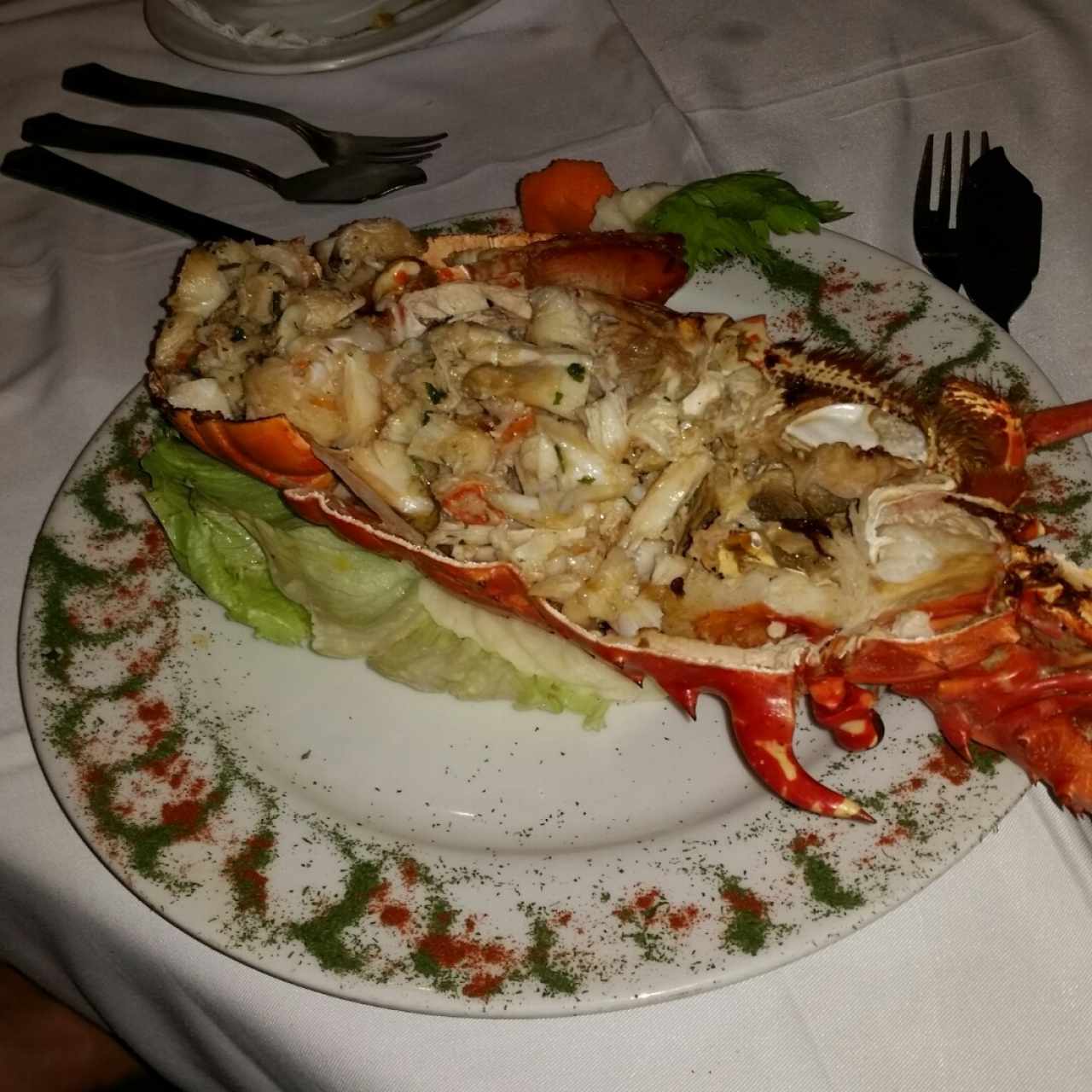 langosta al ajillo