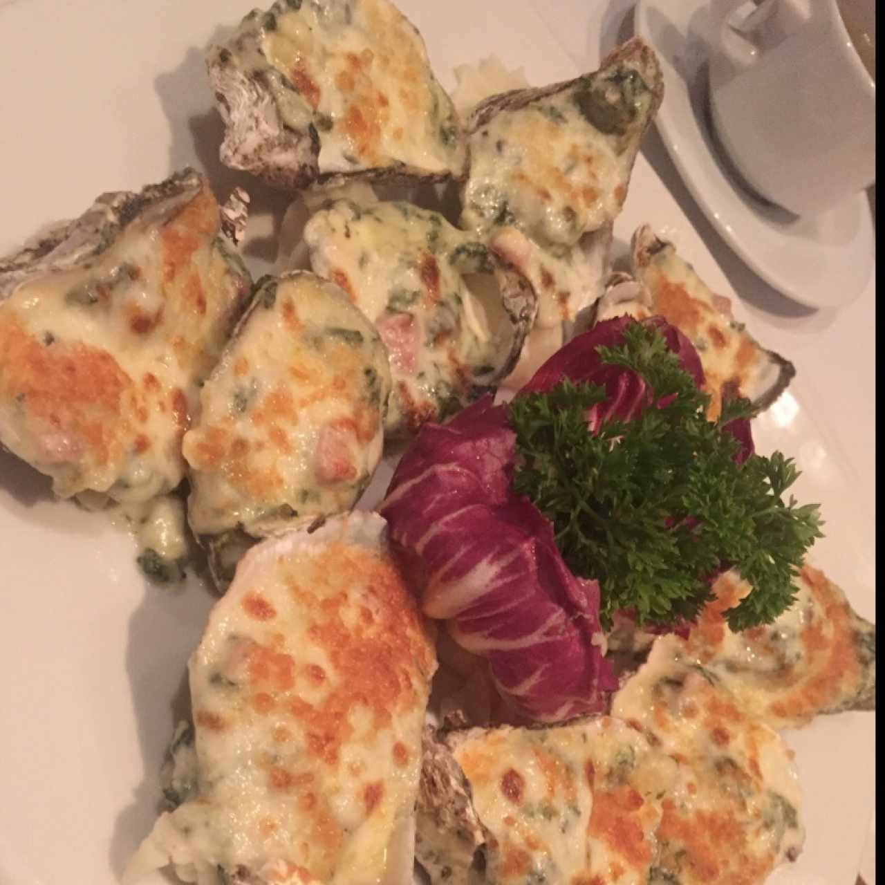Ostras Gratinadas