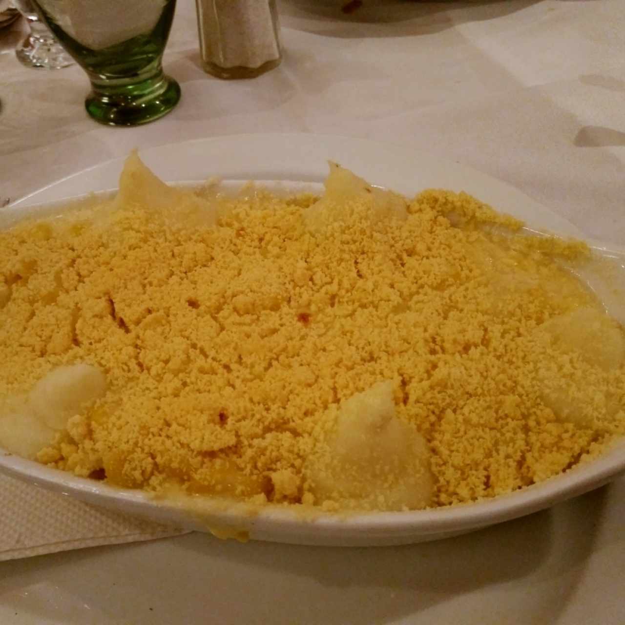 Pescado con Fondue de Jojoto