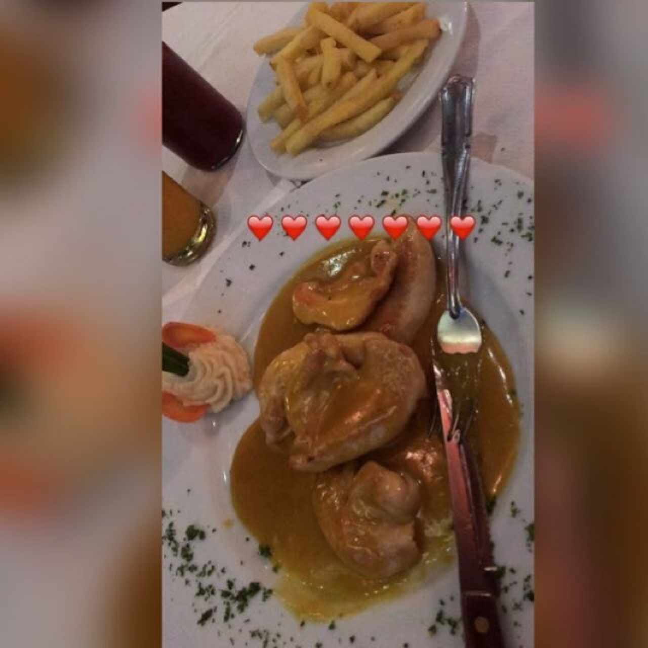 Milanesas en salsa Mostaza Miel