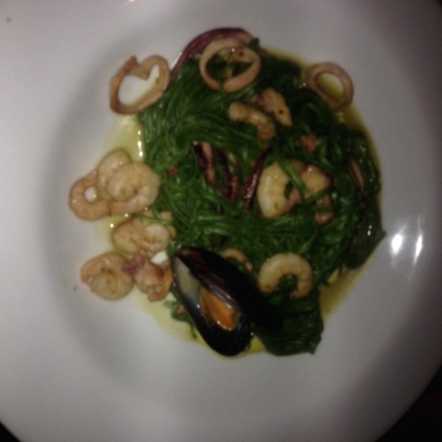 Linguini de frutos del mar 