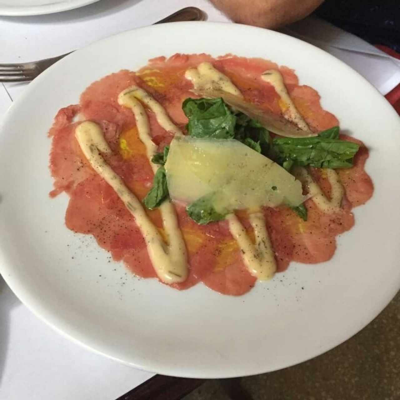 carpacho de lomito