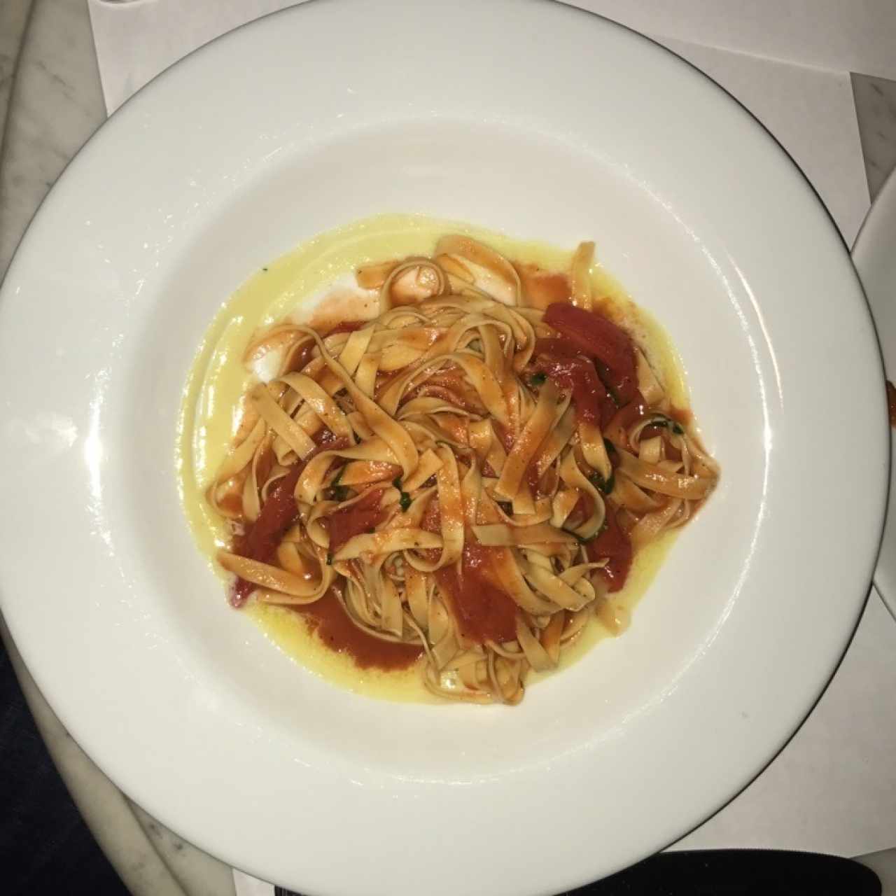 Fetuccine al filetto