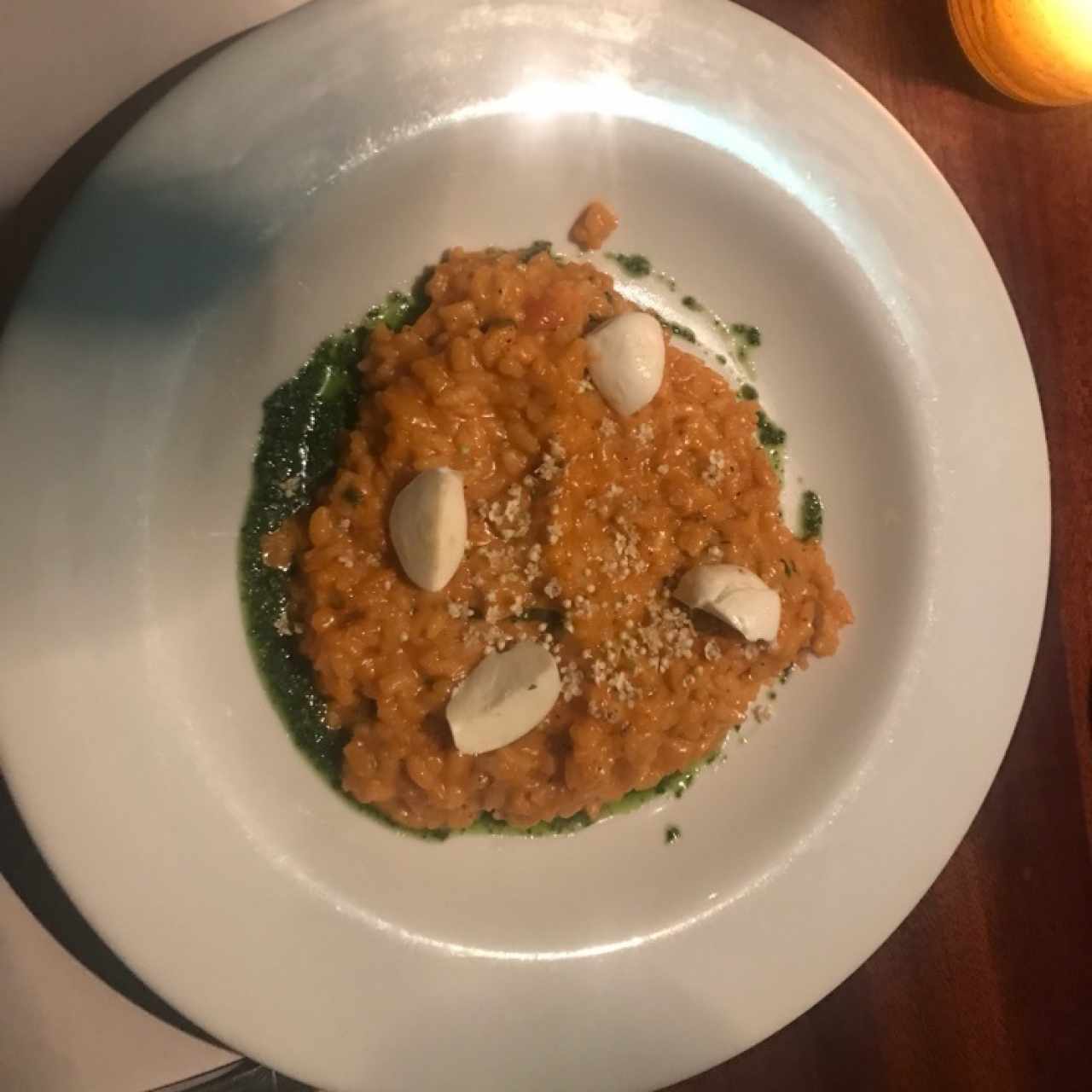 risotto de tomates asados