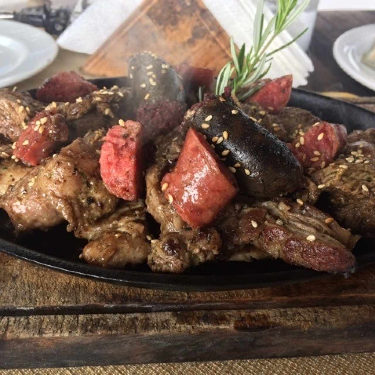 parrilla mixta para 2