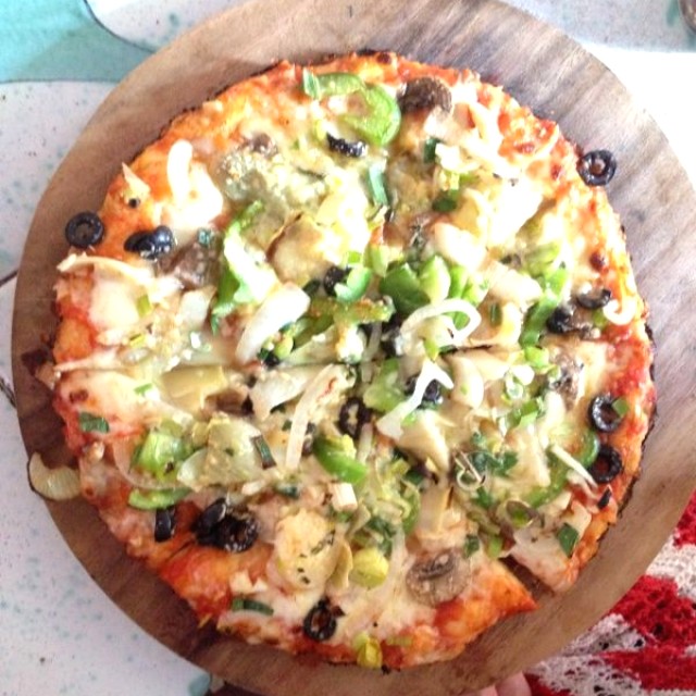 Pizza vegetariana