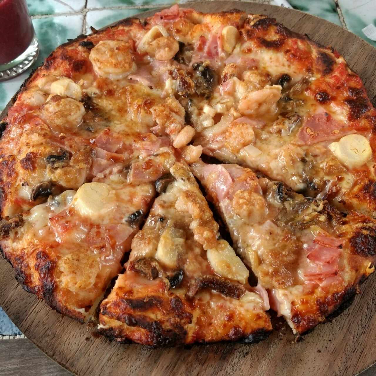 pizza mar y tierra