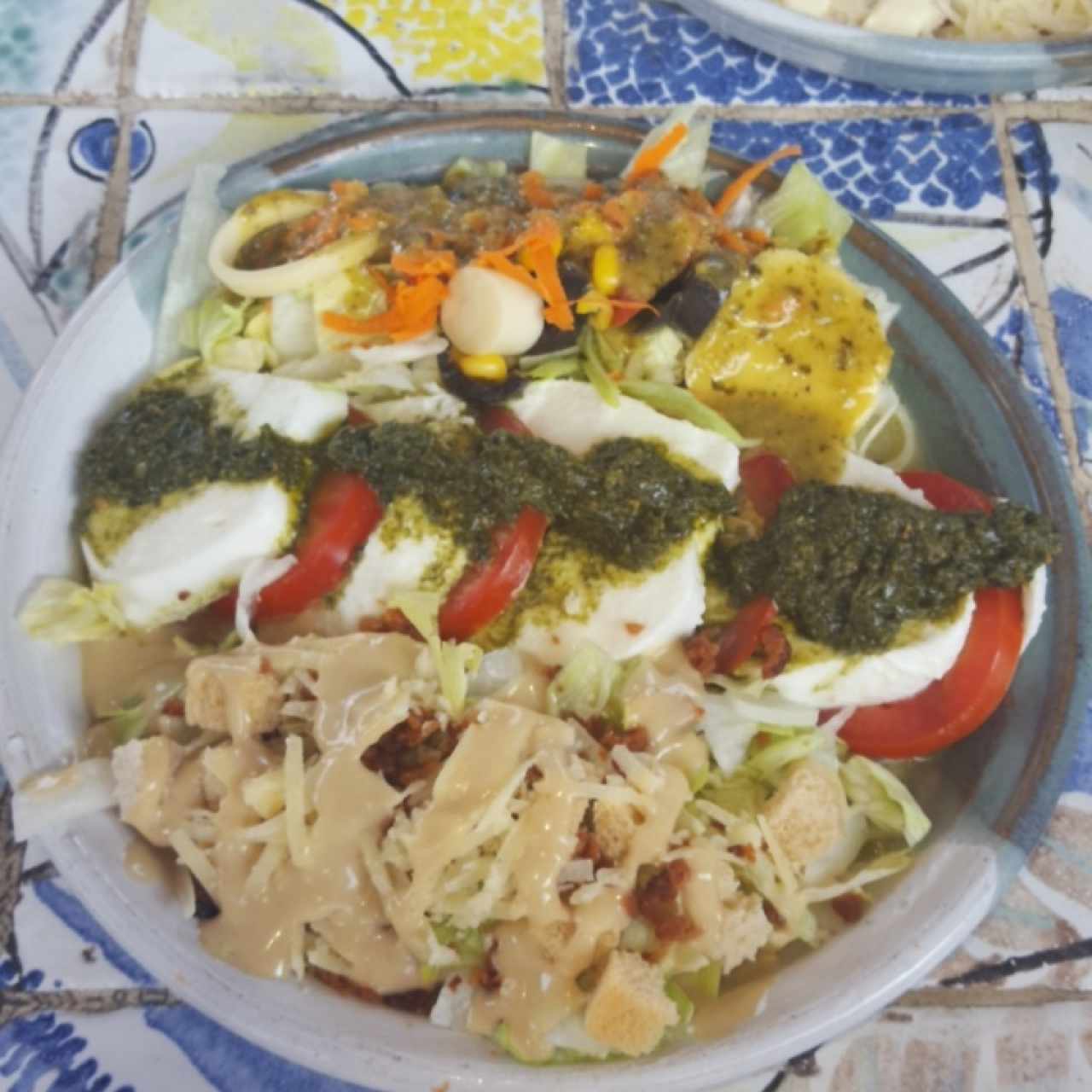 ensalada mediterránea 