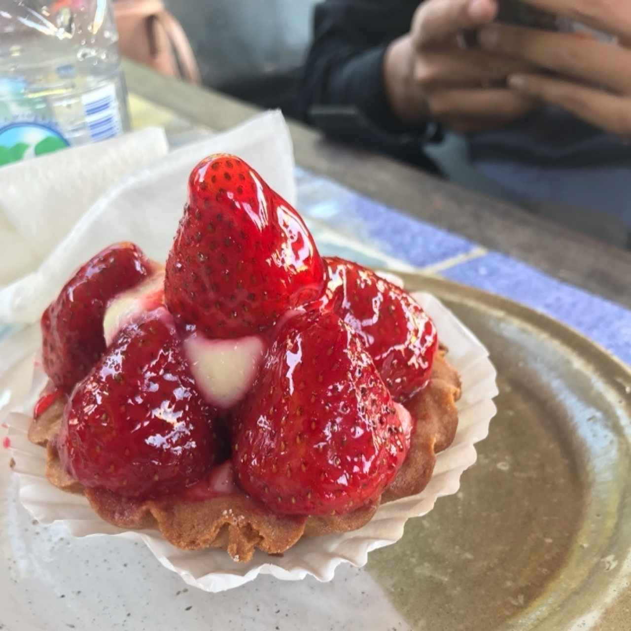tartaleta de fresa