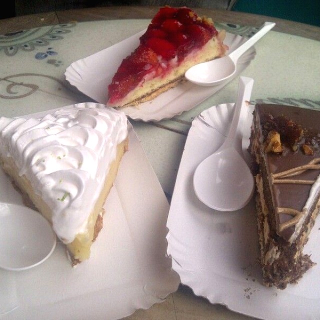 1er Torta Nutella , 2do Tartaleta de Fresa y 3ero Pie de limon, Asi quedaron los premios.