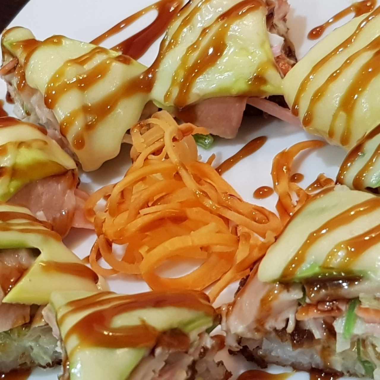 sushi pizza