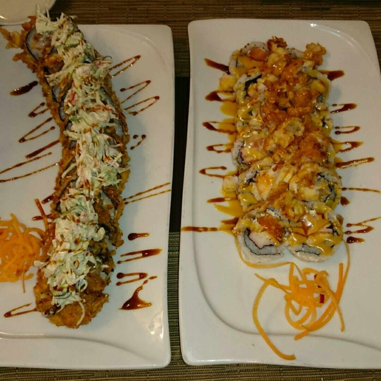Scuba y Fuji roll.. deliciosos!!!