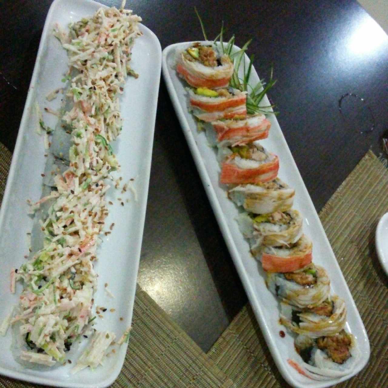 dinamita y tuna rolls♡