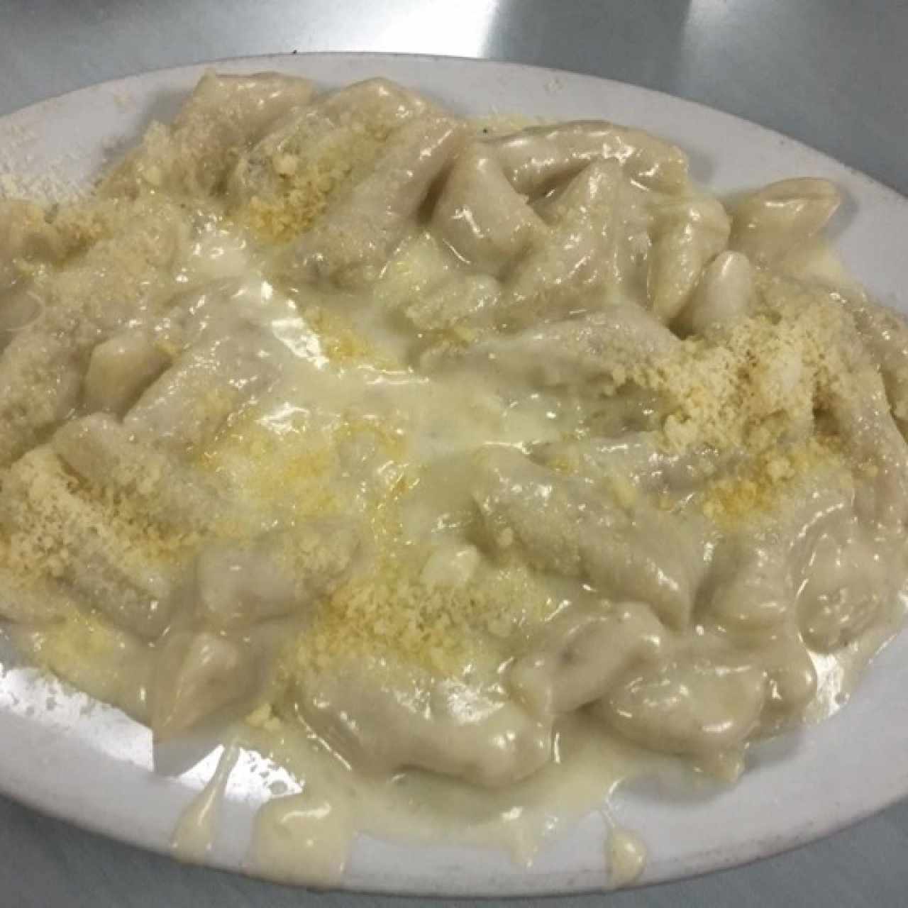 Ñoquis a la crema