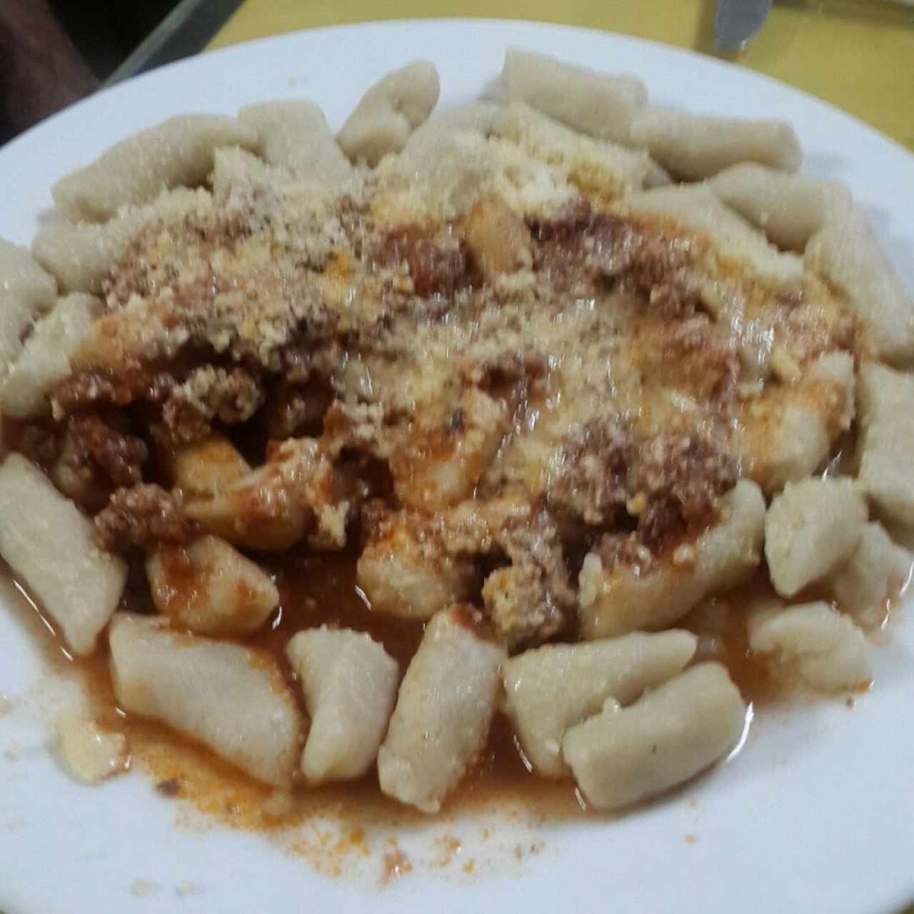 Gnocchi Boloñesa, Espectacular 