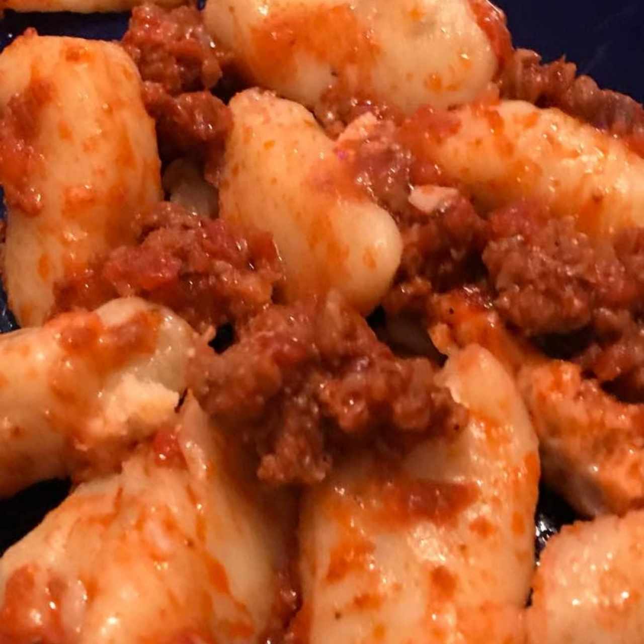 Gnocchi al Ragú de Carne (Boloñesa), Excelentes 