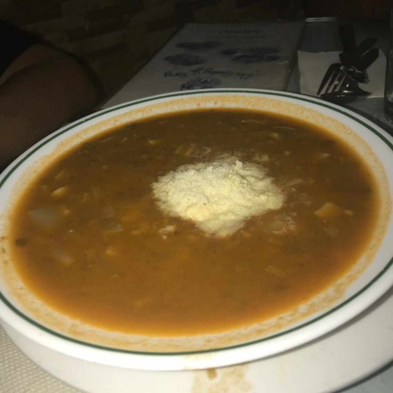 Menestrone de Lentejas, Bueno