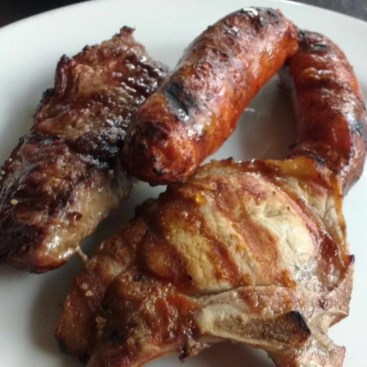 Parte de la parrilla Argentina