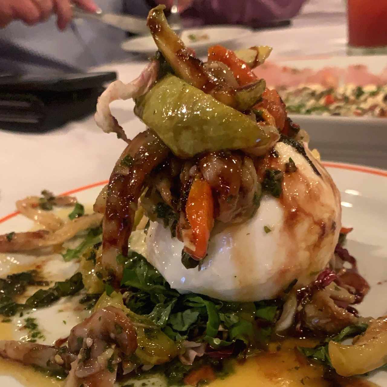 Mozarella rellena