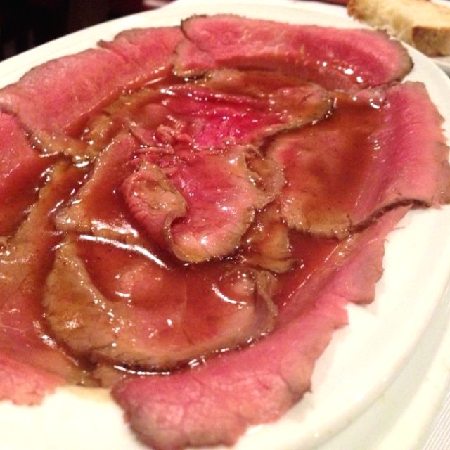 Roastbeef con pasta