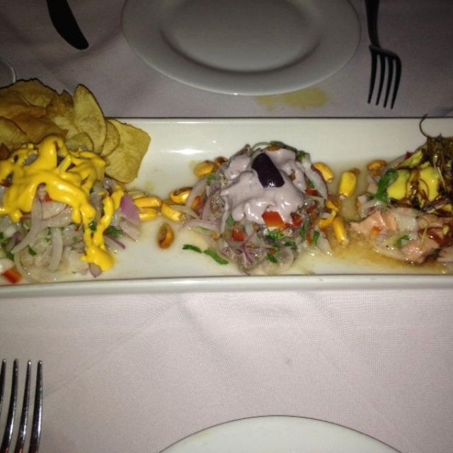 Degustacion de ceviches 