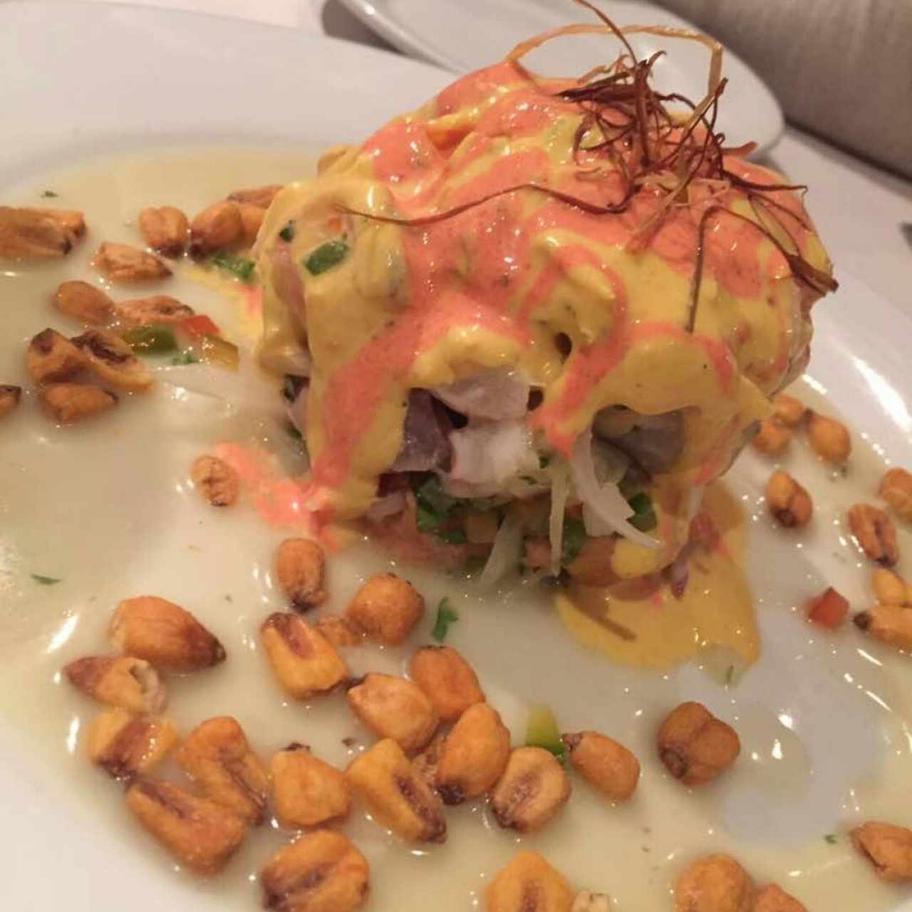 Ceviche misterioso.
