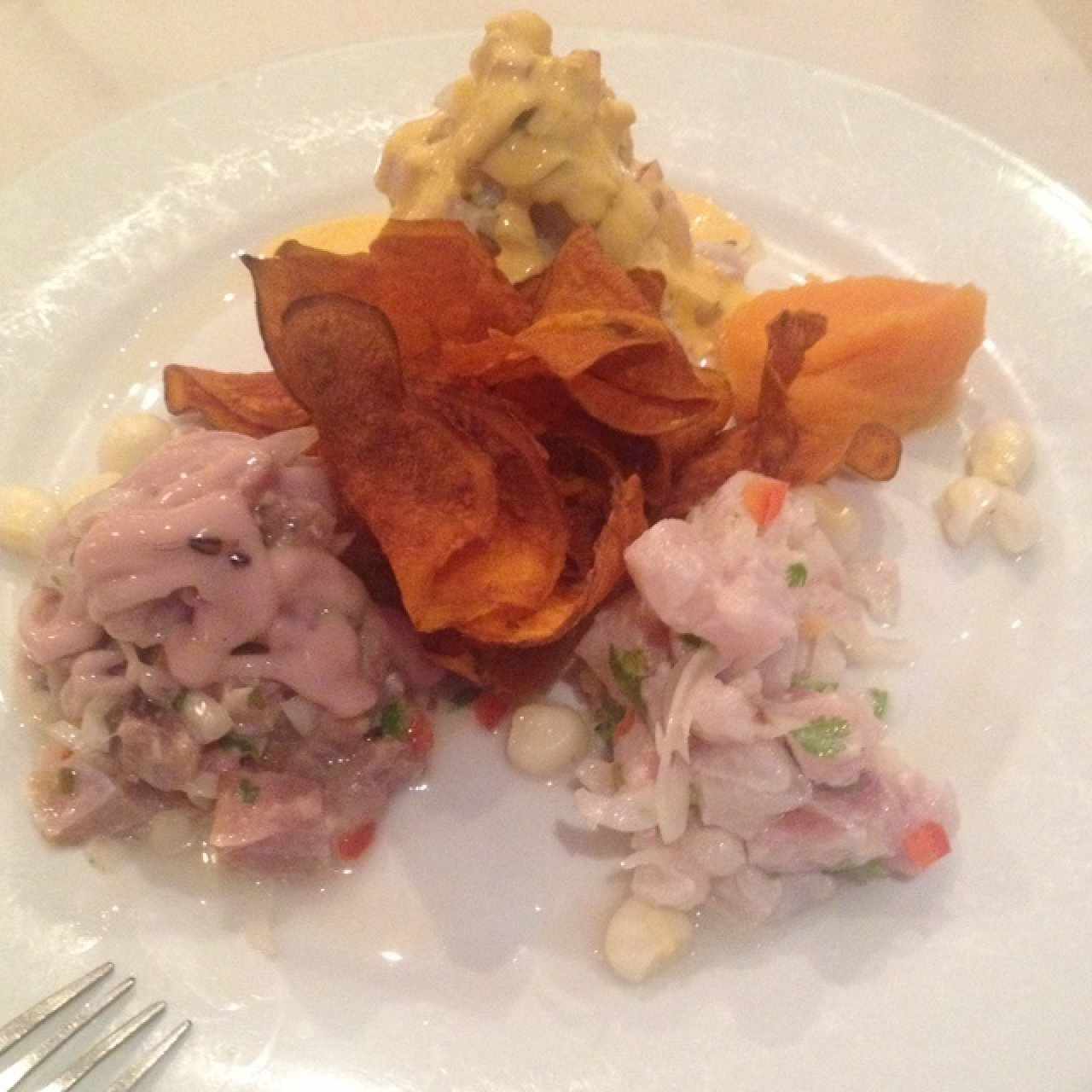 Degustacion de ceviche