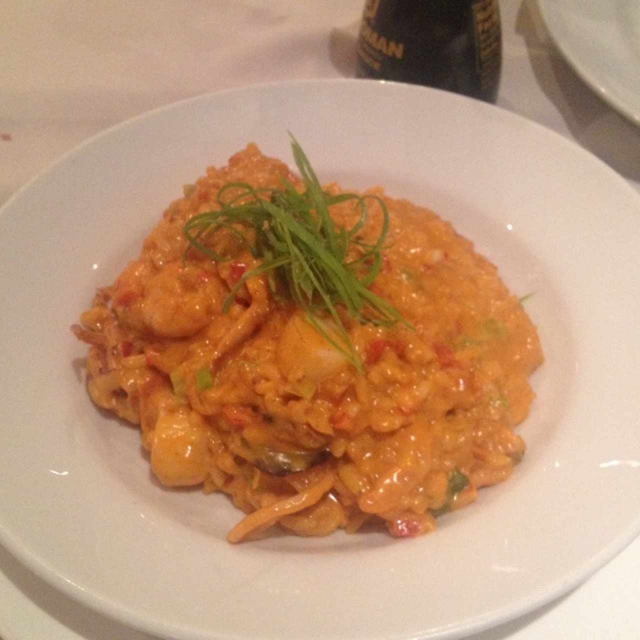 risotto de camarones