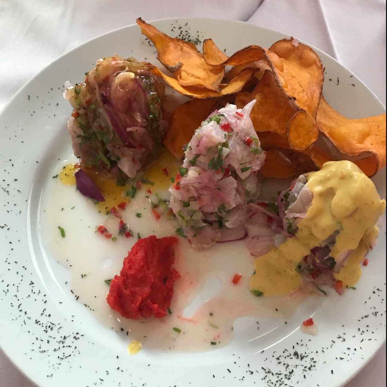 Degustacion de ceviches