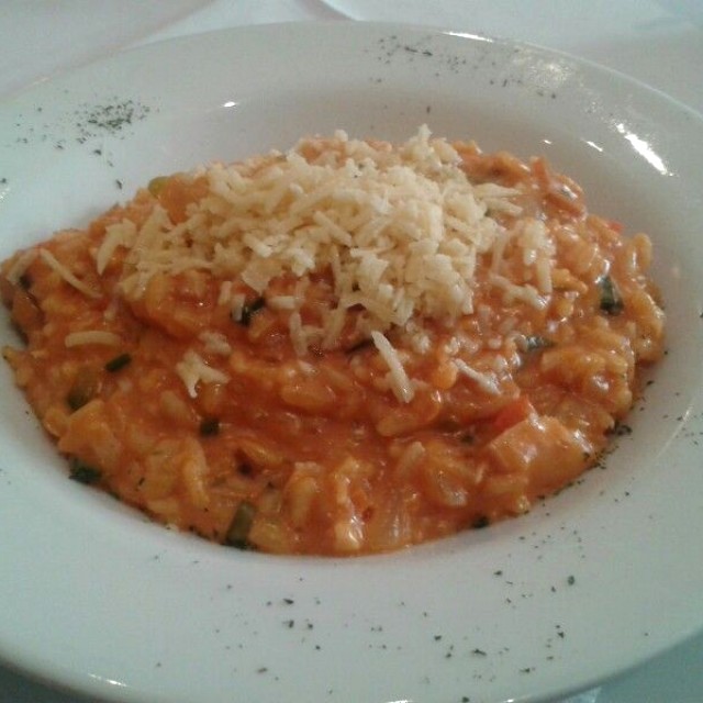 Risotto de salmón 