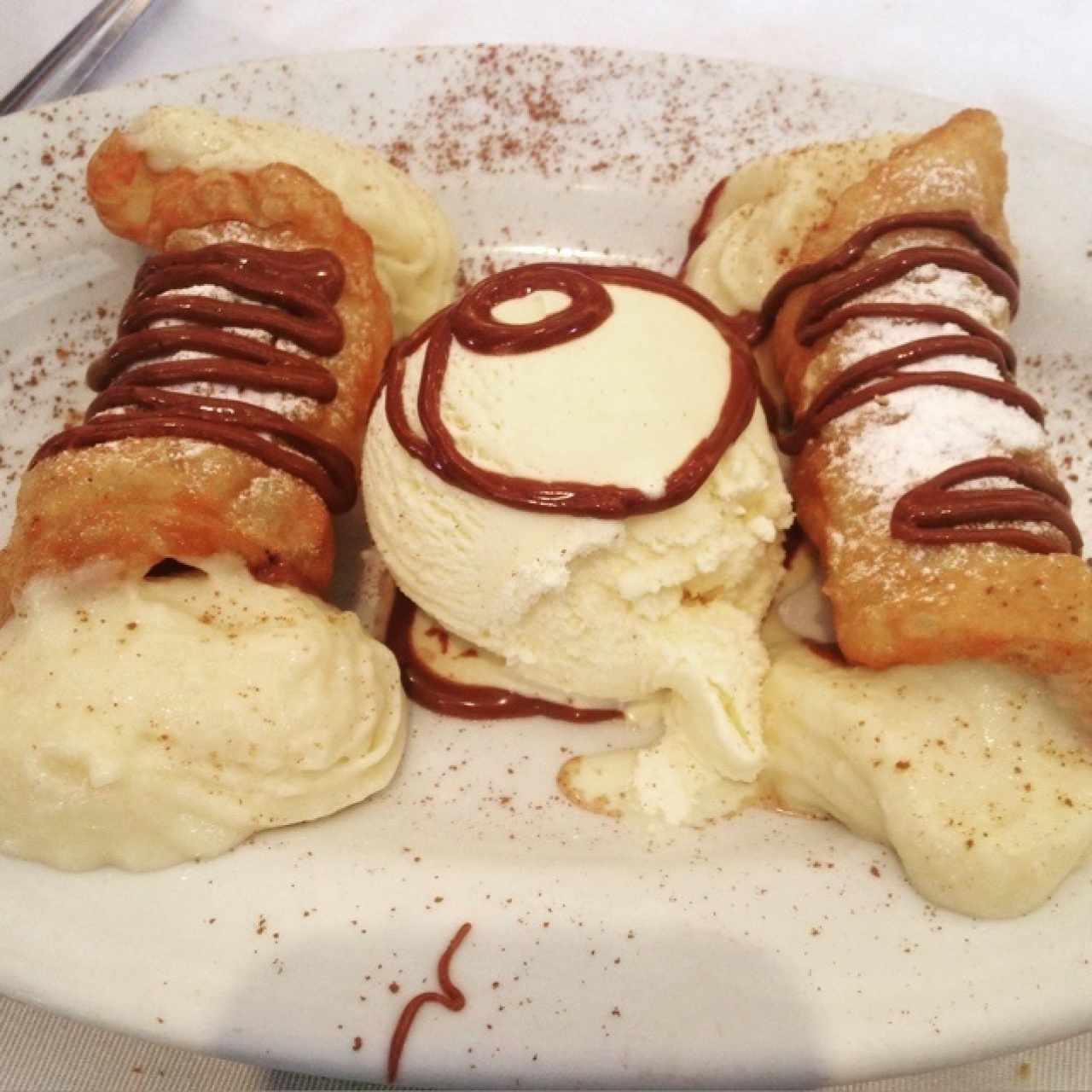 canoli de nutella