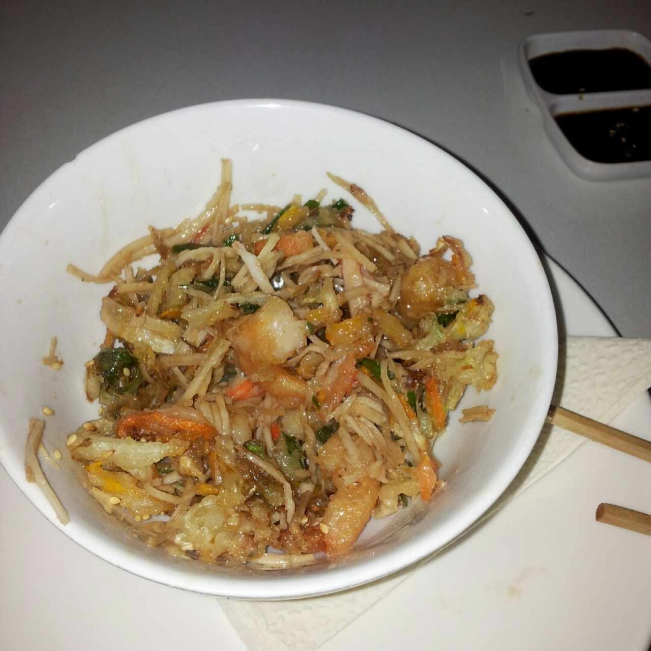 Ensalada tempura