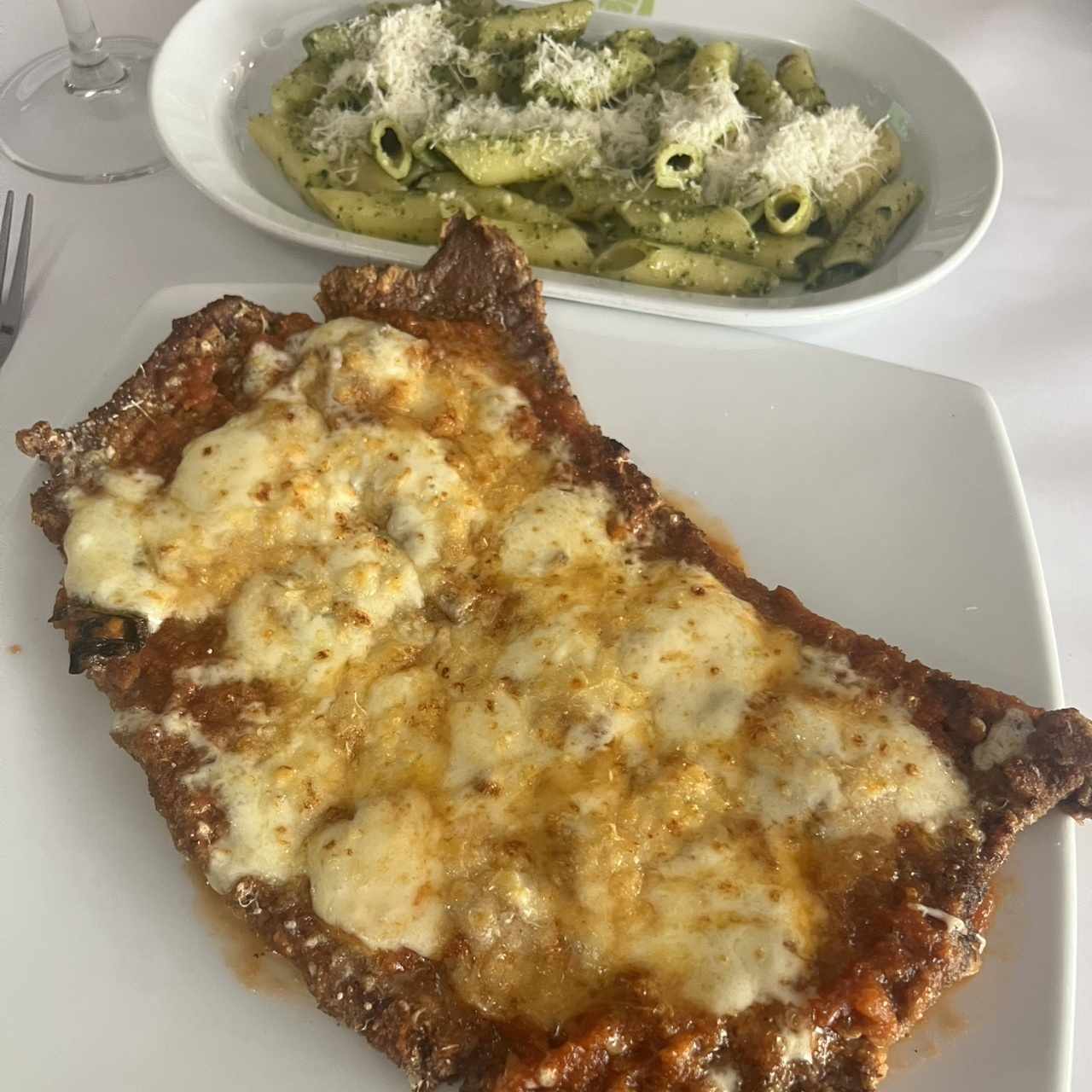 Milanesa Lomito Parmesana