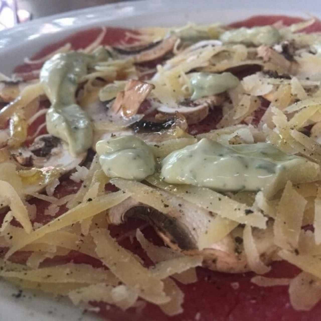 carpaccio de lomito