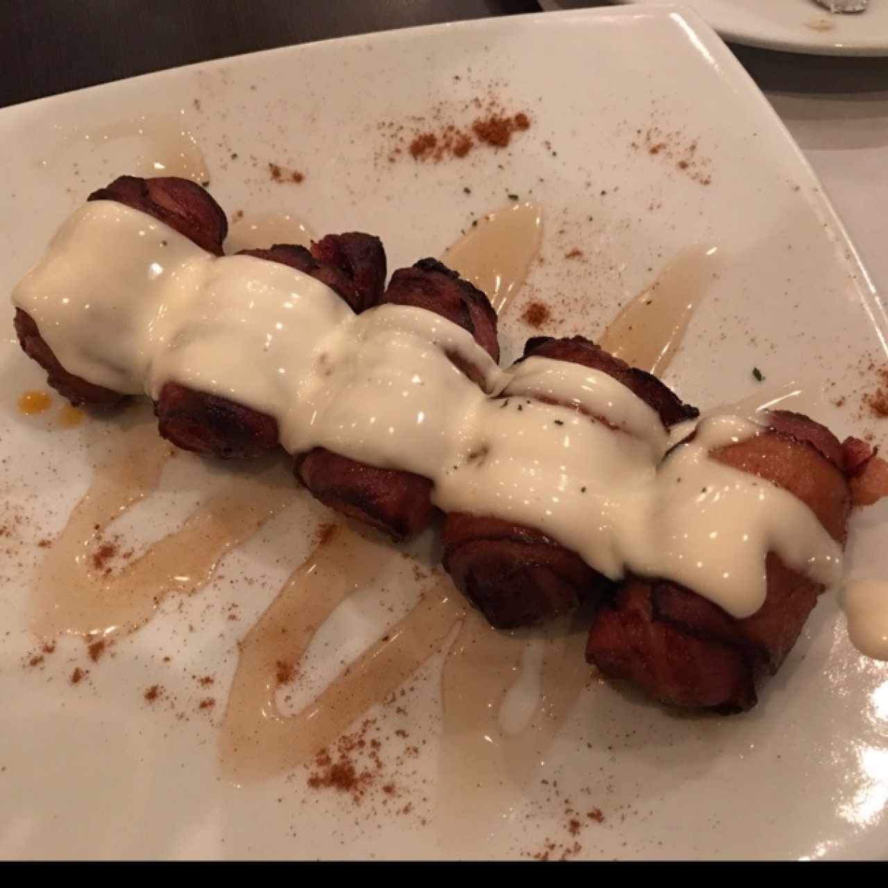 Datiles con tocineta