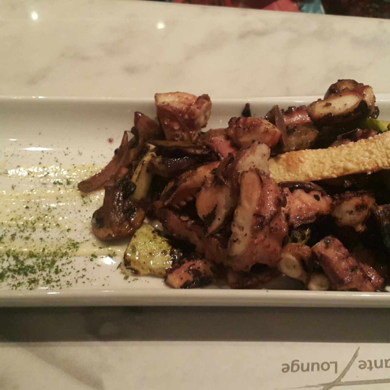 pulpo al grill