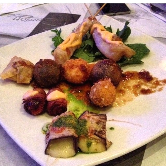 Plato degustación